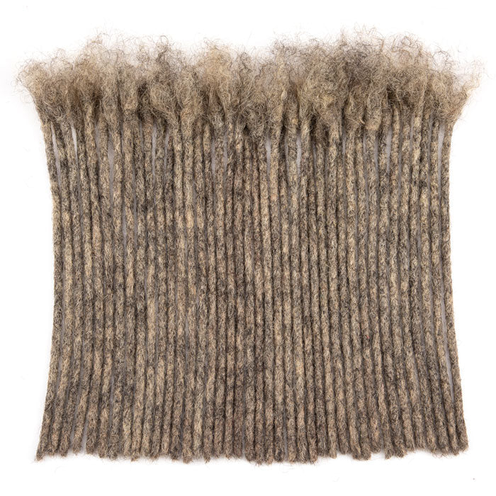 CCLG 8inch Full color  Hair Dreadlocks Extensions 100% human hair Handmade Locs For Men and Women 0.4cm-0.8cm Thickness